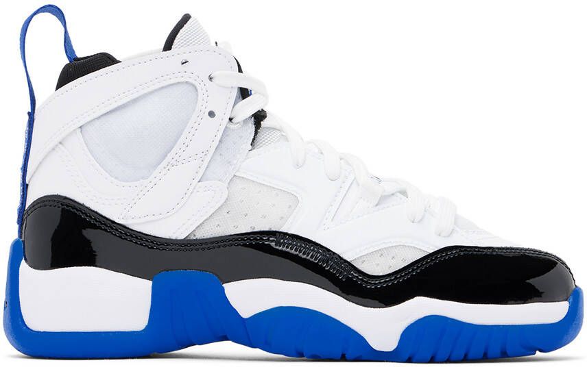 Nike Jordan Kids White Jumpman Two Trey Big Kids Sneakers - Picture 5