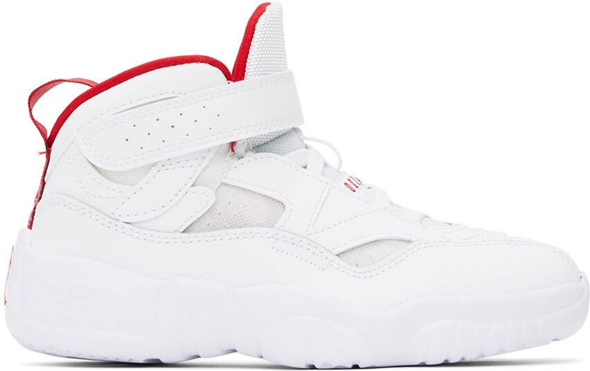 Nike Jordan Kids White Jumpman Two Trey Little Kids Sneakers - Picture 5