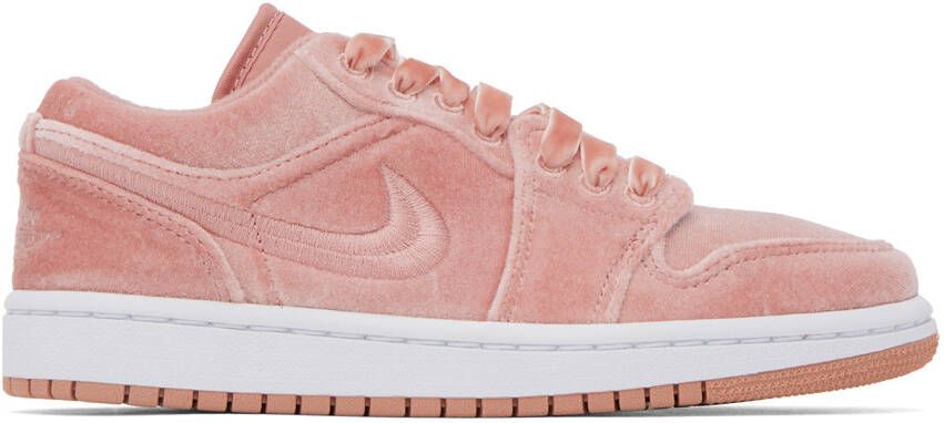 Nike Jordan Pink Air Jordan 1 Low Sneakers - Picture 5