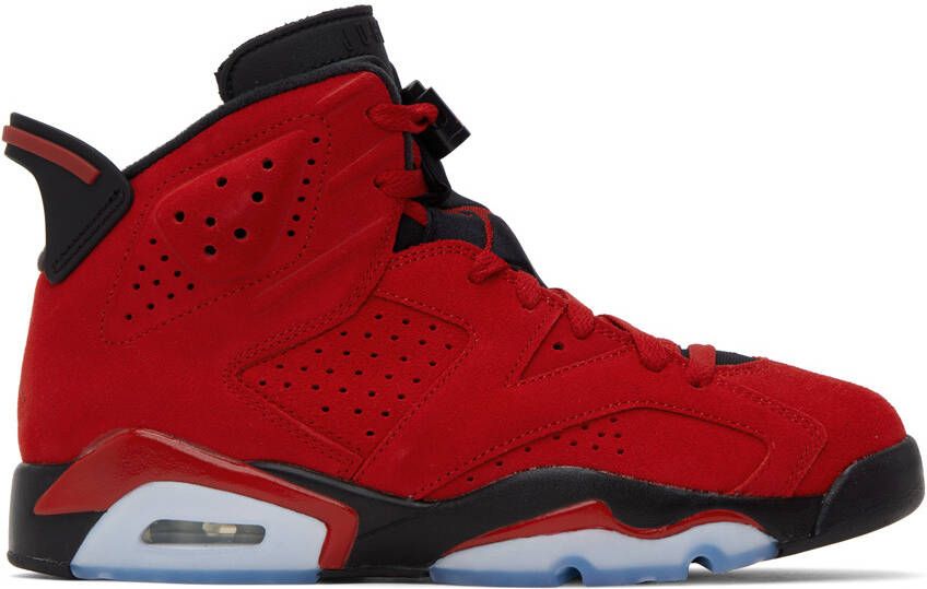 Nike Jordan Red Air Jordan 6 'Toro Bravo' Sneakers - Picture 5