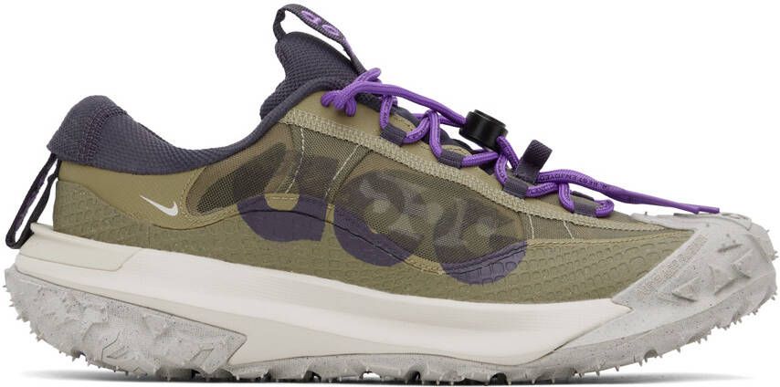 Nike Khaki ACG Mountain Fly 2 Low Sneakers - Picture 4