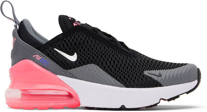 Nike Kids Black Air Max 270 Little Kids Sneakers - Picture 2