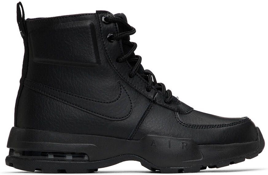 Nike Kids Black Air Max Goaterra 2.0 Big Kids Boots - Picture 5