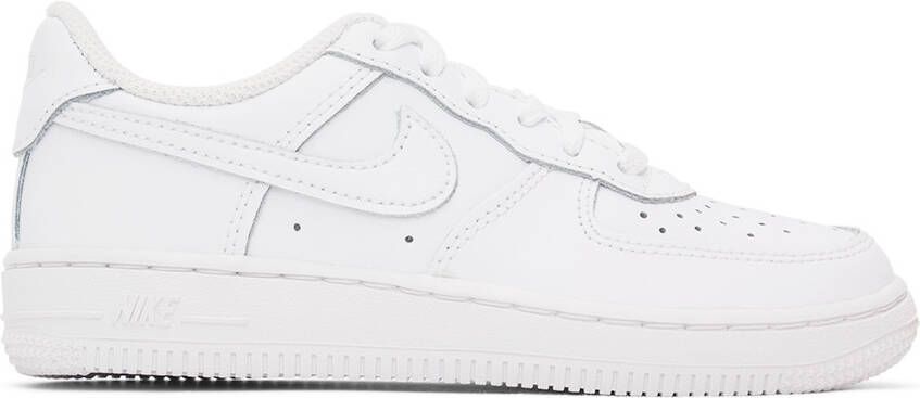 Nike Kids White Force 1 LE Little Kids Sneakers