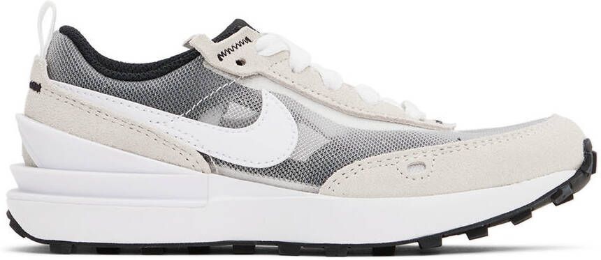 Nike Kids White Waffle One Little Kids Sneakers - Picture 5