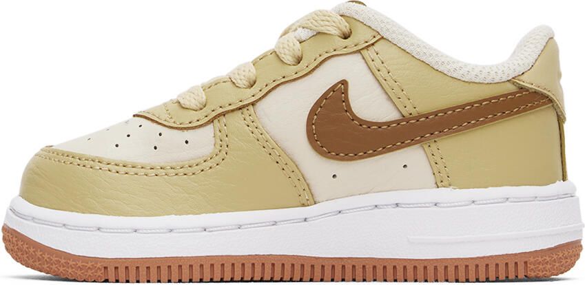 Nike Baby Beige Force 1 LV8 Low Sneakers - Picture 3