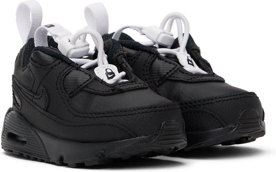 Nike Baby Black Air Max 90 Toggle SE Sneakers - Picture 3