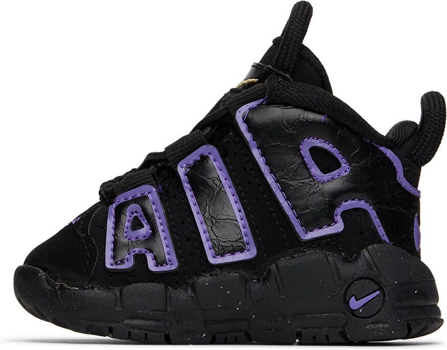 Nike Baby Black Air More Tempo Sneakers