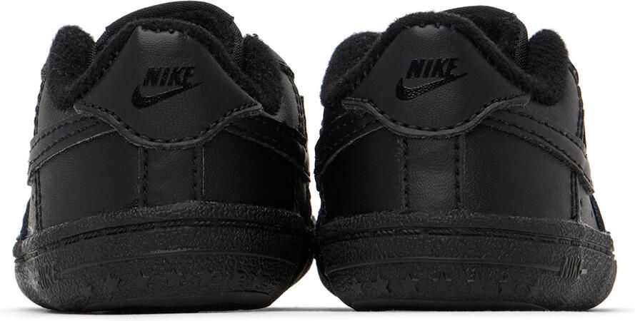 Nike Baby Black Force 1 Crib Sneakers