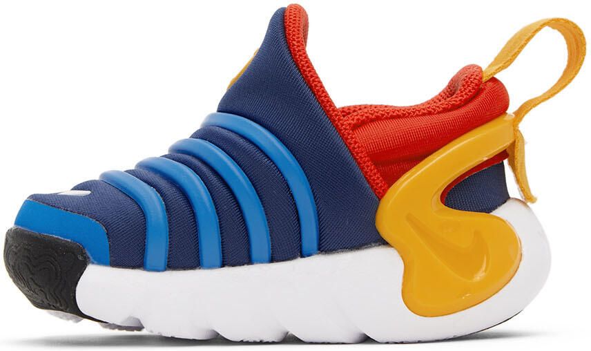 Nike Baby Blue & Red Dynamo Go Sneakers - Picture 3