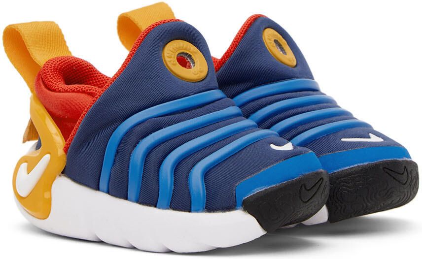 Nike Baby Blue & Red Dynamo Go Sneakers - Picture 2