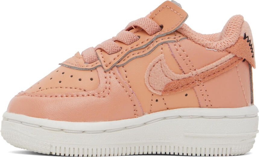Nike Baby Pink Force 1 Fontanka Sneakers - Picture 2
