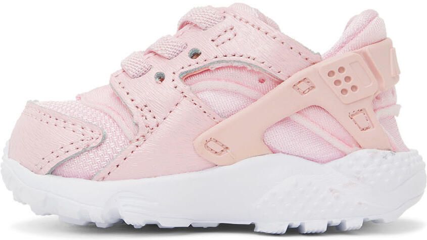 Nike Baby Pink Huarache Run Sneakers - Picture 3