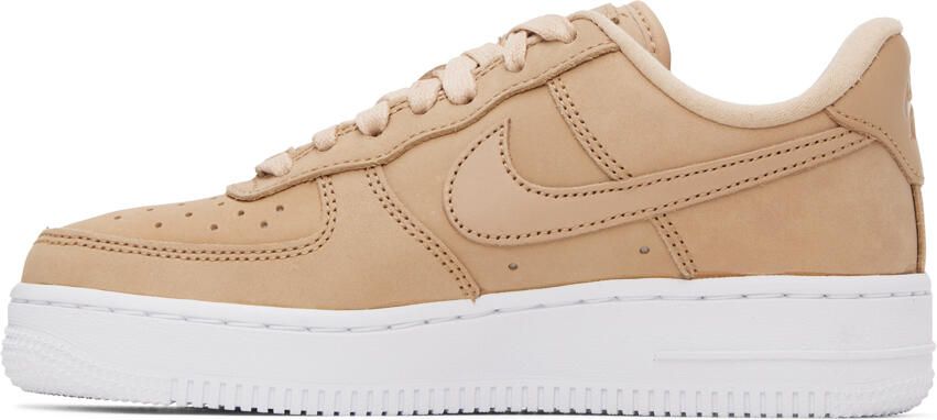 Nike Beige Air Force 1 '07 Premium Sneakers - Picture 3