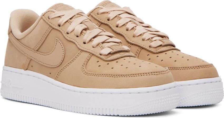 Nike Beige Air Force 1 '07 Premium Sneakers - Picture 2