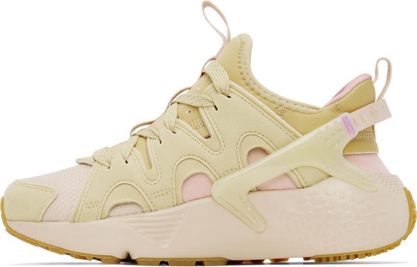Nike Beige Air Huarache Craft Sneakers - Picture 3