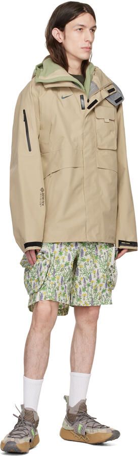 Nike Beige & Gray ISPA Sense Flyknit Sneakers - Picture 4