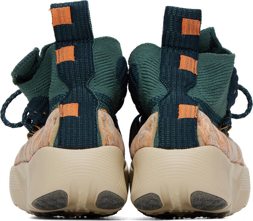 Nike Beige & Navy ISPA Sense Flyknit Sneakers