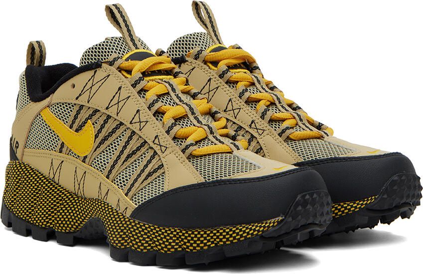 Nike Beige & Yellow Air Humara Sneakers - Picture 2