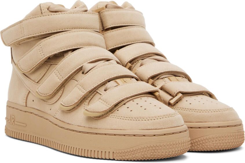 Nike Beige Billie Eilish Edition Air Force 1 High '07 SP Sneakers - Picture 2