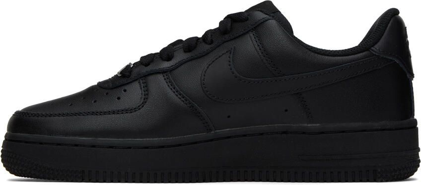 Nike Black Air Force 1 '07 Sneakers - Picture 3