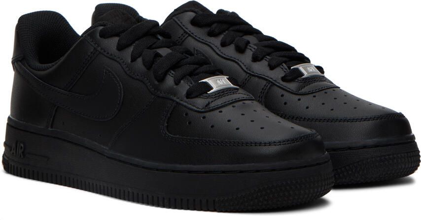 Nike Black Air Force 1 '07 Sneakers - Picture 2