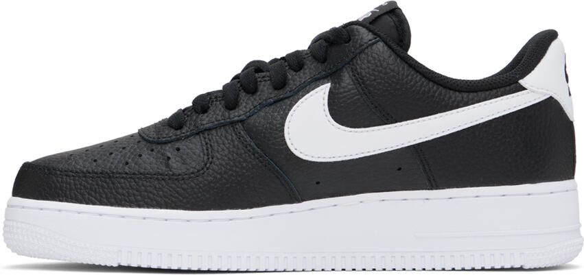 Nike Black Air Force 1 '07 Sneakers - Picture 3