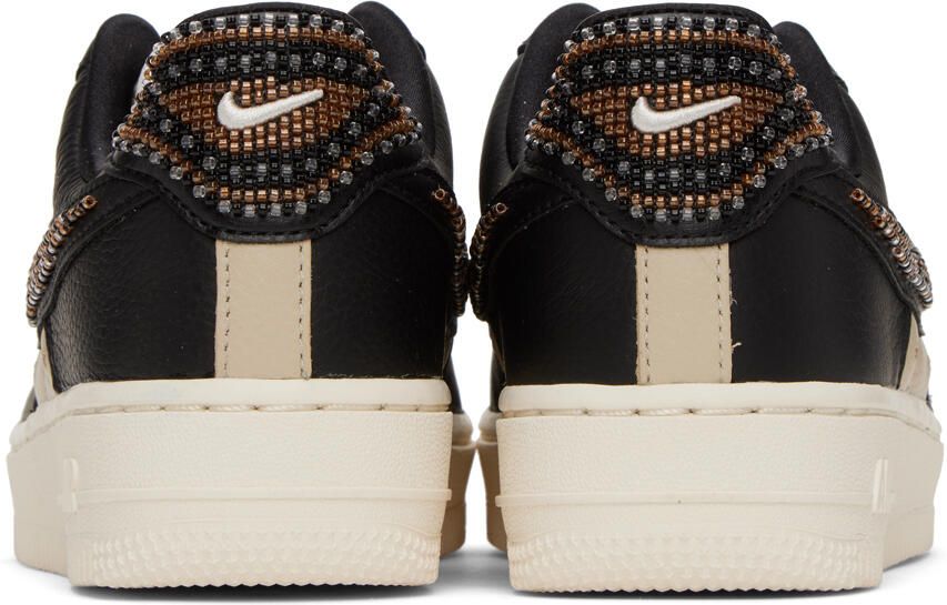 Nike Black & Beige Premium Goods Edition Air Force 1 'The Sophia' Sneakers - Picture 2