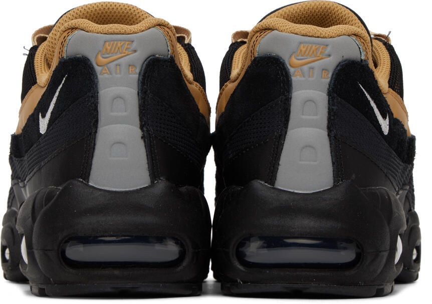 Nike Black & Gold Air Max 95 Sneakers