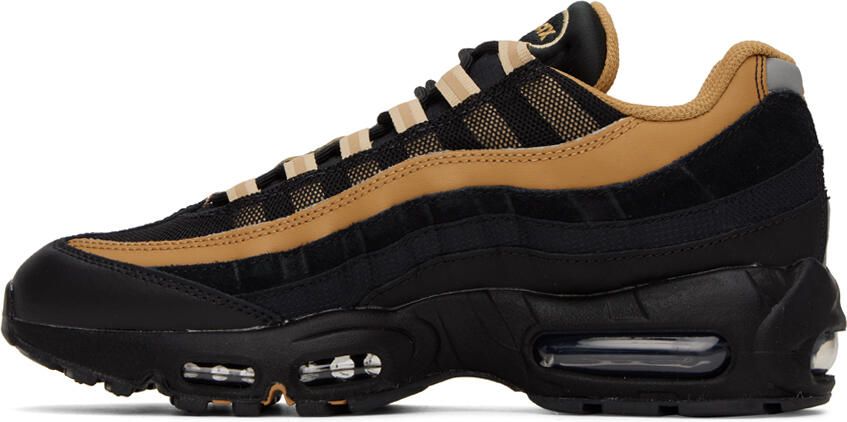 Nike Black & Gold Air Max 95 Sneakers - Picture 3