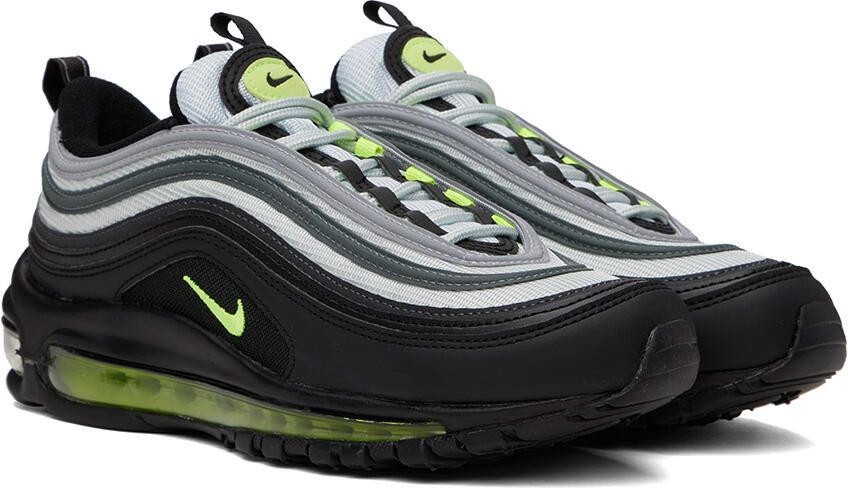 Nike Black & Gray Air Max 97 Sneakers - Picture 2