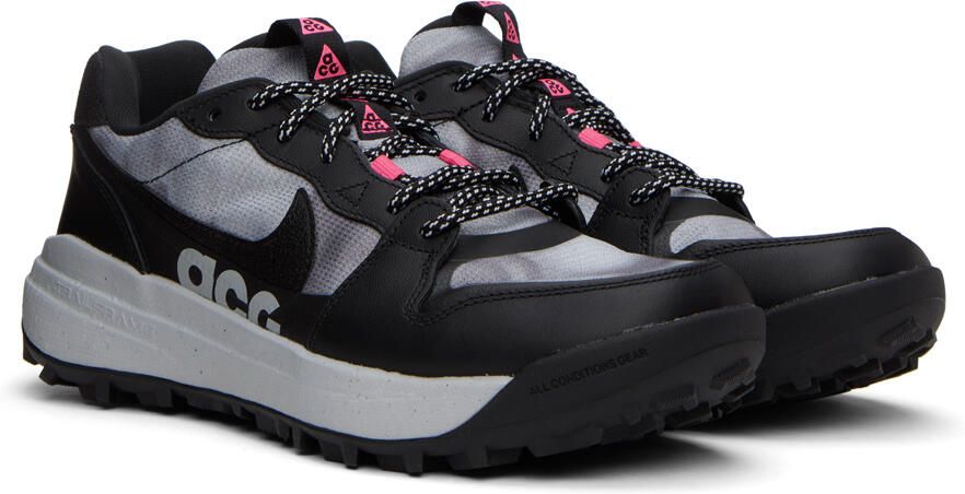 Nike Black & Gray Lowcate SE Sneakers - Picture 2