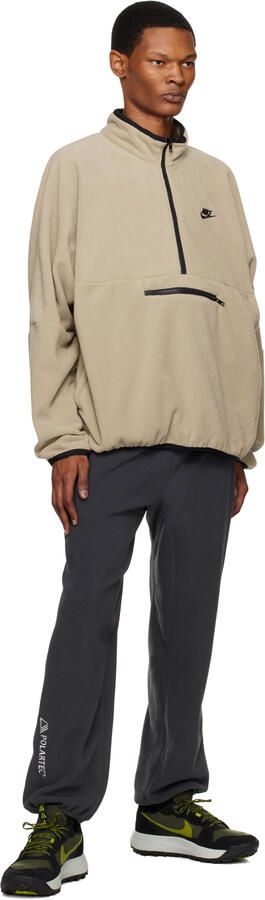 Nike Black & Green ACG Lowcate Sneakers - Picture 6