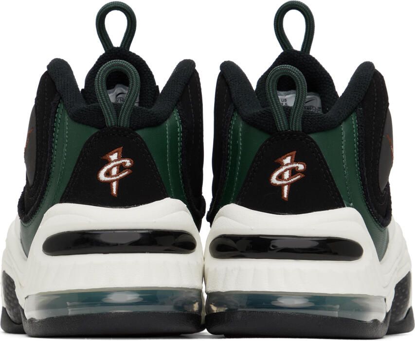 Nike Black & Green Air Penny II Sneakers