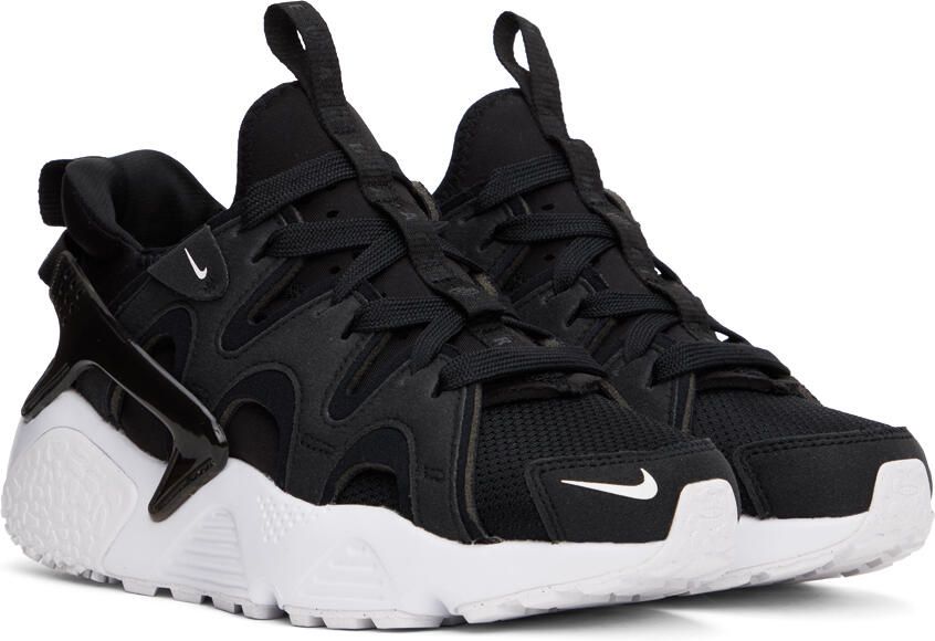 Nike Black & White Air Huarache Craft Sneakers - Picture 2