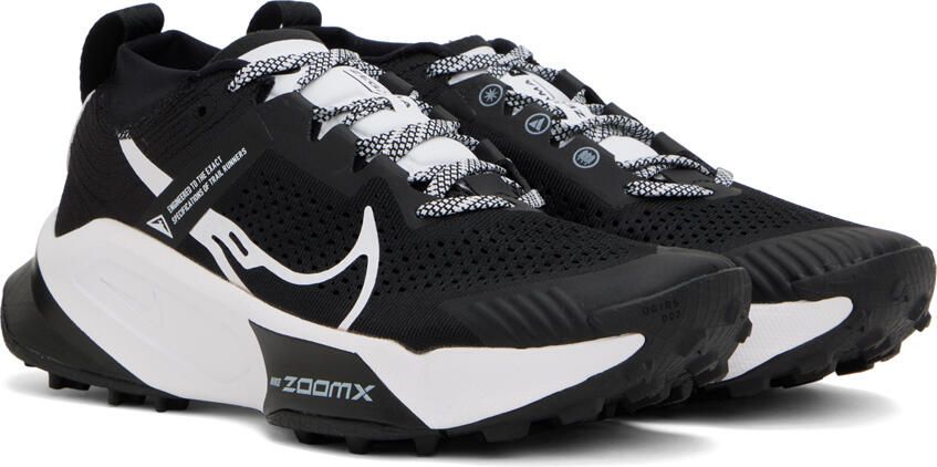 Nike Black & White ZoomX Zegama Trail Sneakers - Picture 2