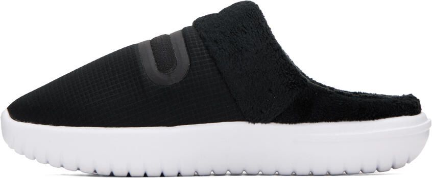 Nike Black Burrow SE Slippers - Picture 3