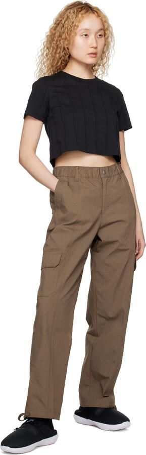 Nike Black Burrow SE Slippers - Picture 4