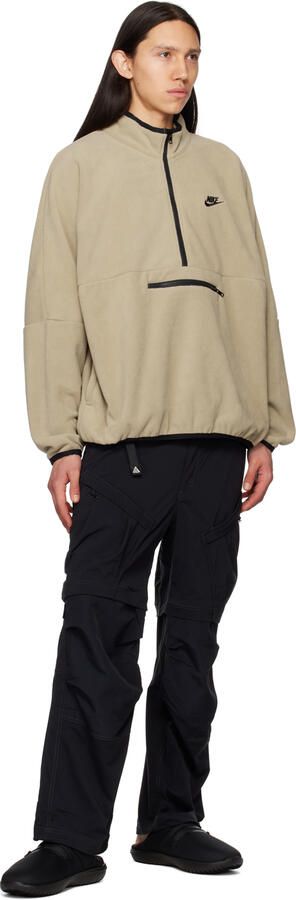 Nike Black Burrow Slippers - Picture 4