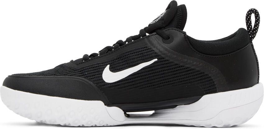 Nike Black Court Air Zoom NXT Sneakers - Picture 3
