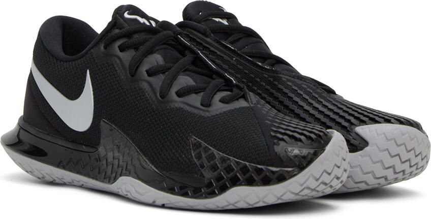 Nike Black Court Zoom Vapor Cage 4 Rafa Sneakers - Picture 2