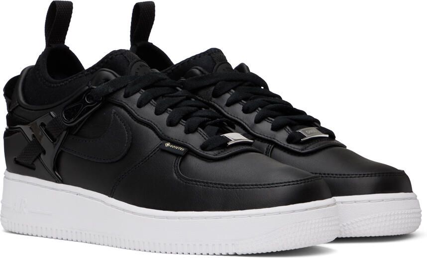 Nike Black Undercover Edition Air Force 1 Sneakers - Picture 2