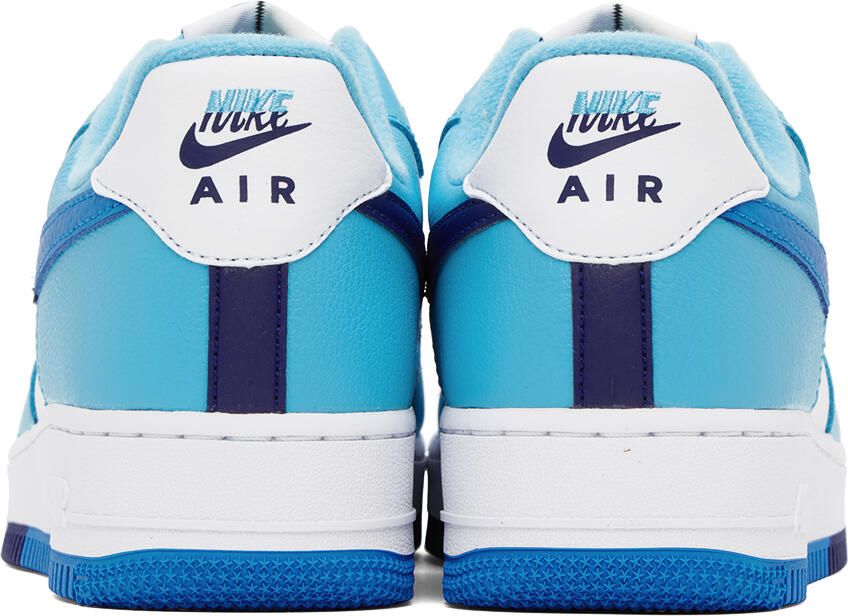 Nike Blue & White Air Force 1 '07 LV8 Sneakers