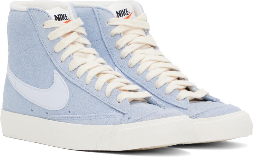 Nike Blue Blazer Mid '77 Vintage Sneakers - Picture 2