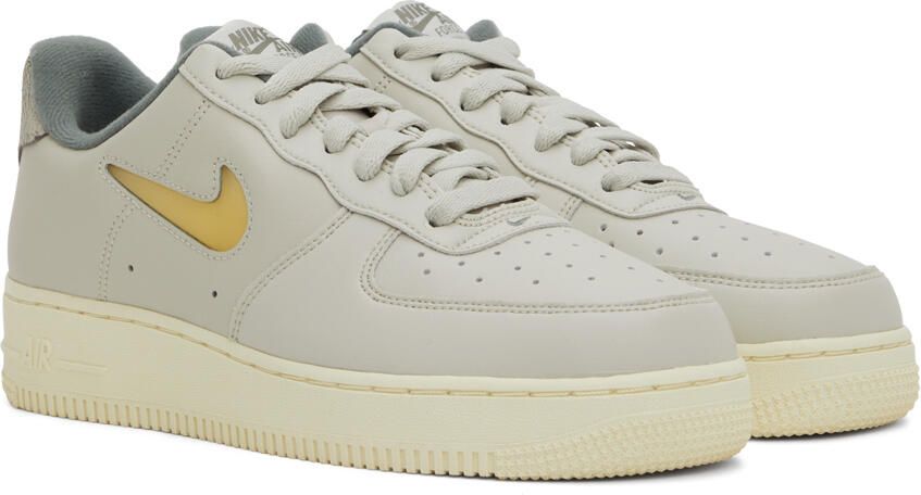 Nike Gray Air Force 1 07 LX Sneakers - Picture 2