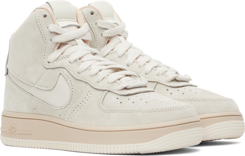 Nike Gray Air Force 1 Sculpt Sneakers - Picture 2