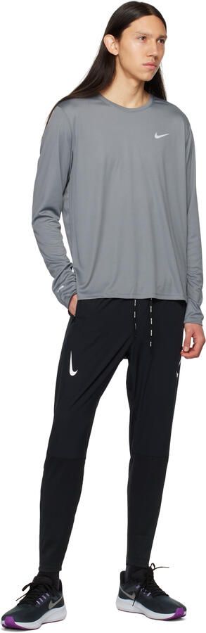 Nike Gray Air Zoom Pegasus 39 Sneakers - Picture 4