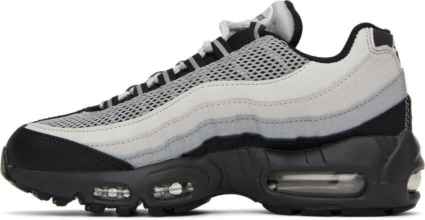 Nike Gray & Black Air Max 95 LX Sneakers - Picture 3