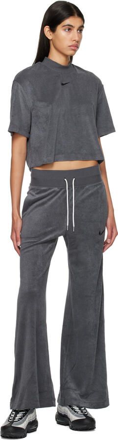 Nike Gray & Black Air Max 95 LX Sneakers - Picture 4