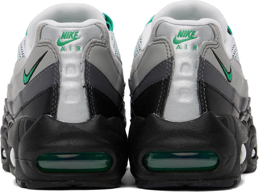 Nike Gray & Green Air Max 95 Sneakers